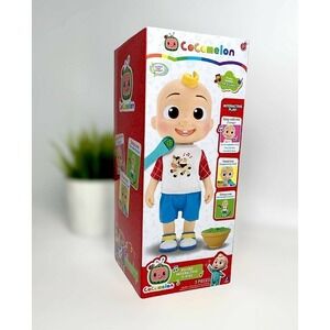 Cocomelon DELUXE INTERACTIVE JJ DOLL Feed Dress Sing With Me VEGETABLES SONG New